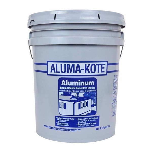 Black Jack Gardner Aluma-Kote Gloss Silver Fibered Aluminum Roof Coating 5 gal 6245-GA